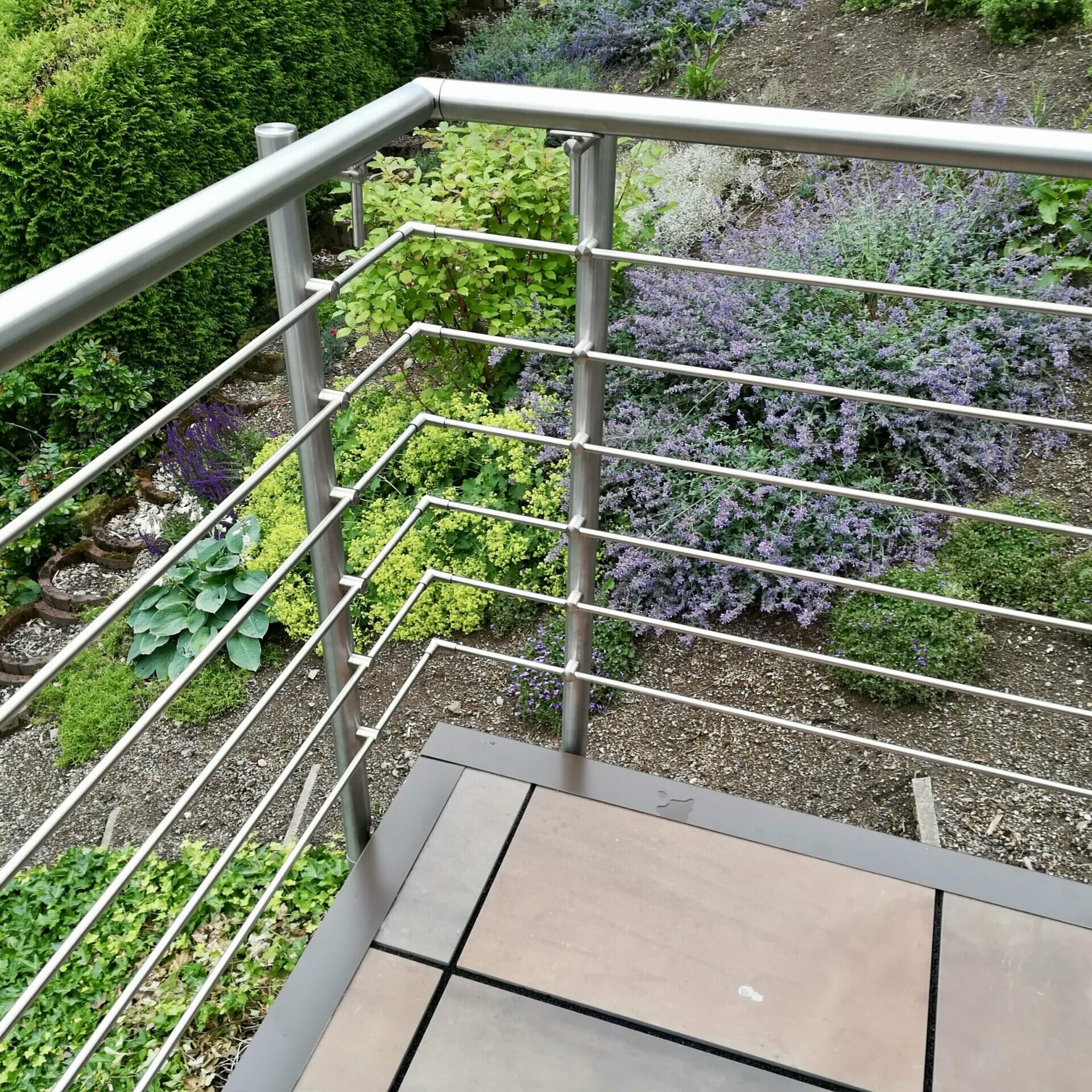 Balkon Edelstahlgeländer